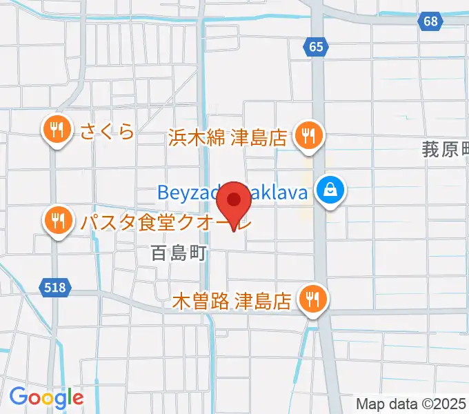 エフエムななみの地図