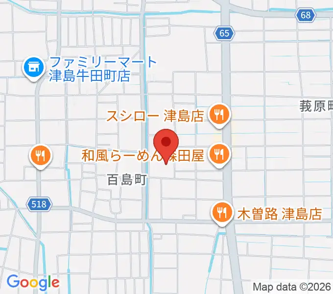 エフエムななみの地図