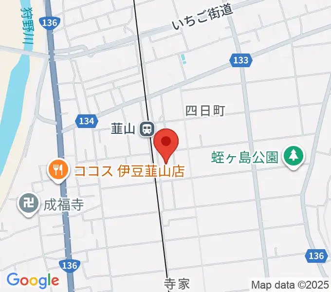 FMいずのくにの地図
