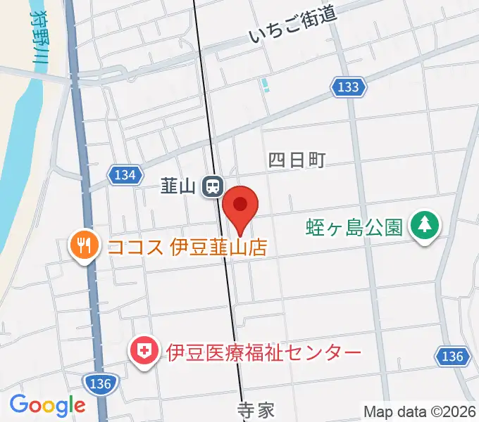 FMいずのくにの地図
