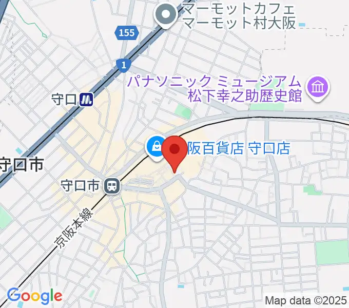 FM-HANAKO エフエムもりぐちの地図