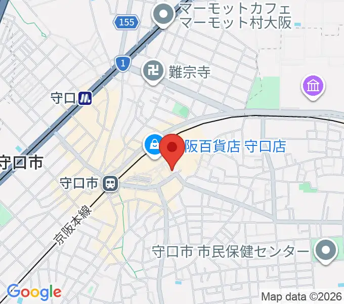 FM-HANAKO エフエムもりぐちの地図