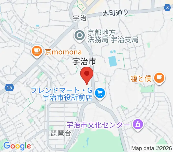 FMうじの地図