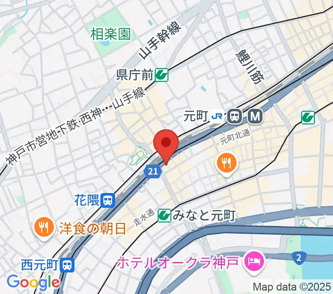 FM MOOVの地図