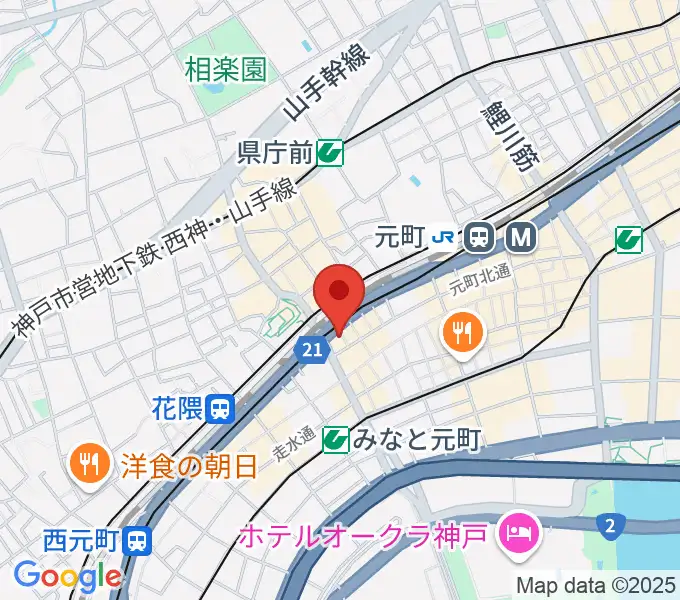FM MOOVの地図