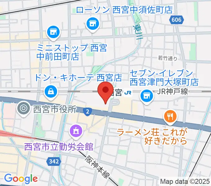 さくらFMの地図