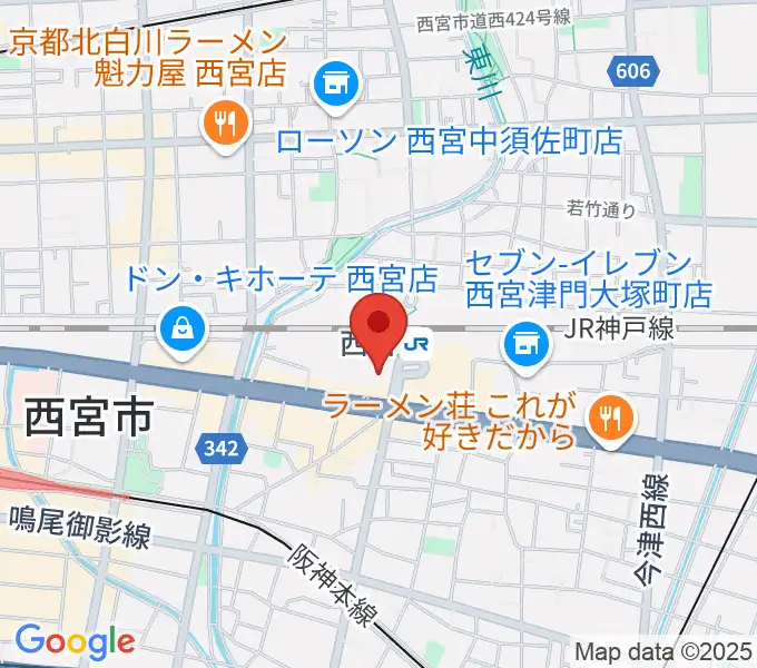さくらFMの地図