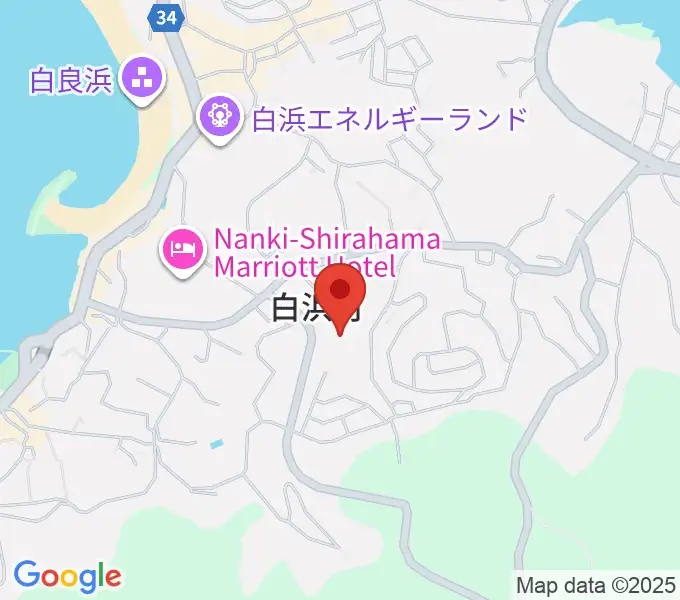 南紀白浜FMビーチステーションの地図