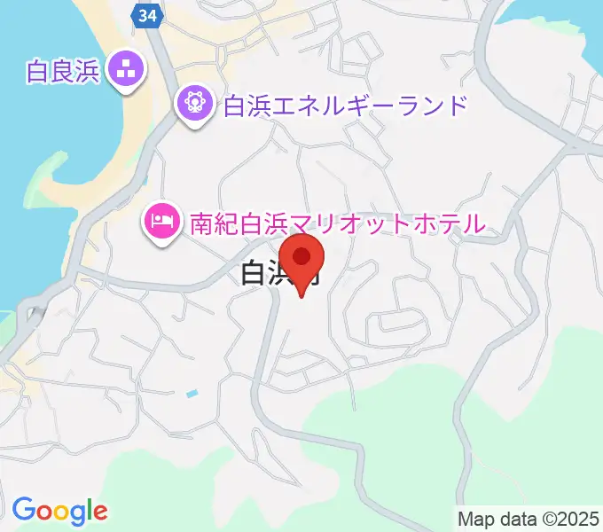 南紀白浜FMビーチステーションの地図