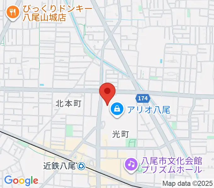 FMちゃおの地図