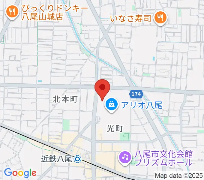 FMちゃおの地図