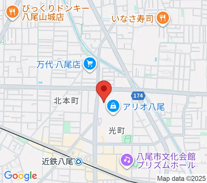 FMちゃおの地図