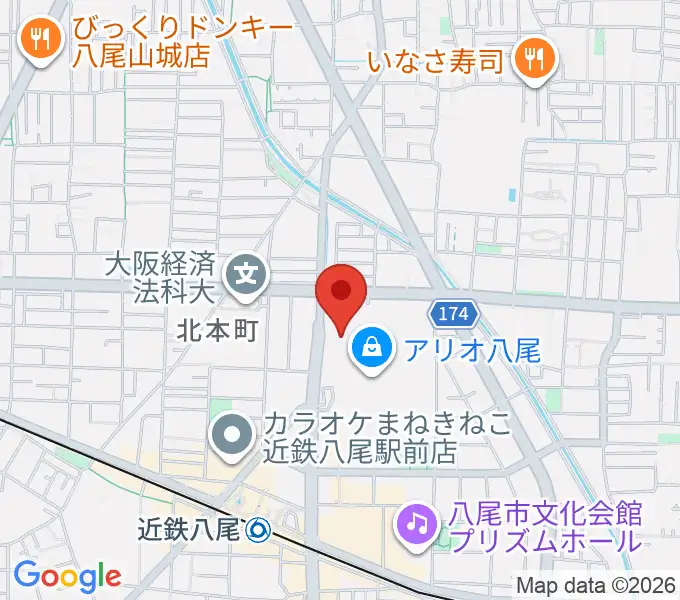 FMちゃおの地図