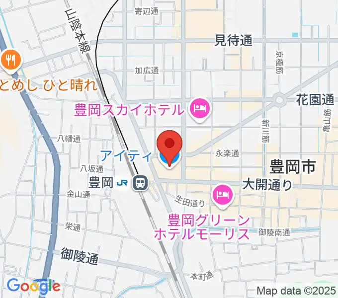 FM JUNGLEの地図