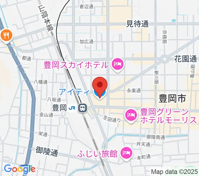 FM JUNGLEの地図