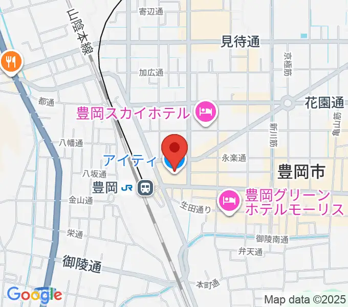 FM JUNGLEの地図