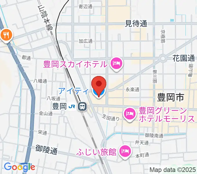 FM JUNGLEの地図