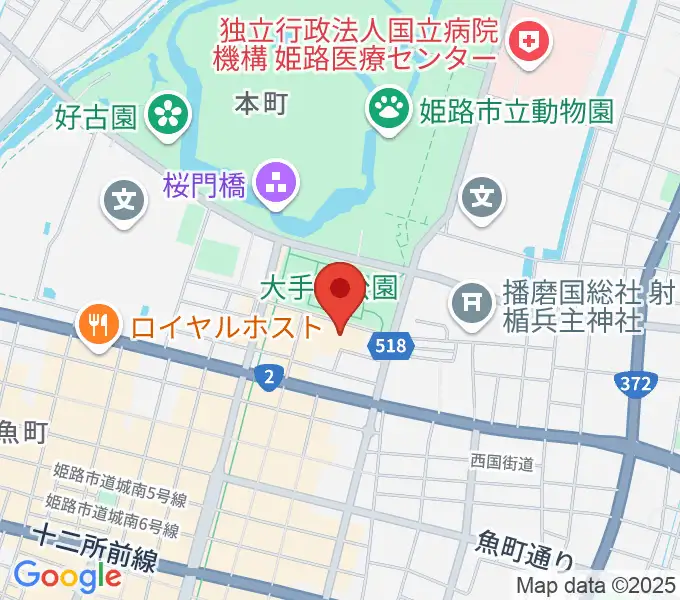 FMゲンキの地図