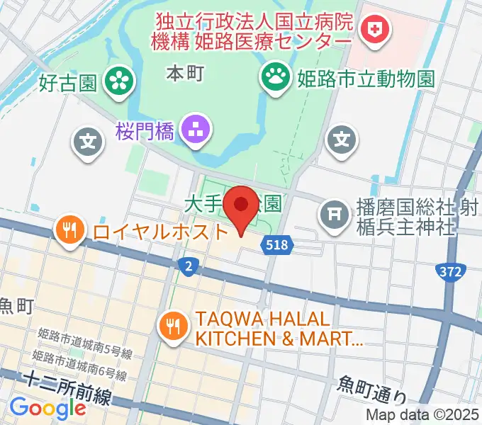 FMゲンキの地図