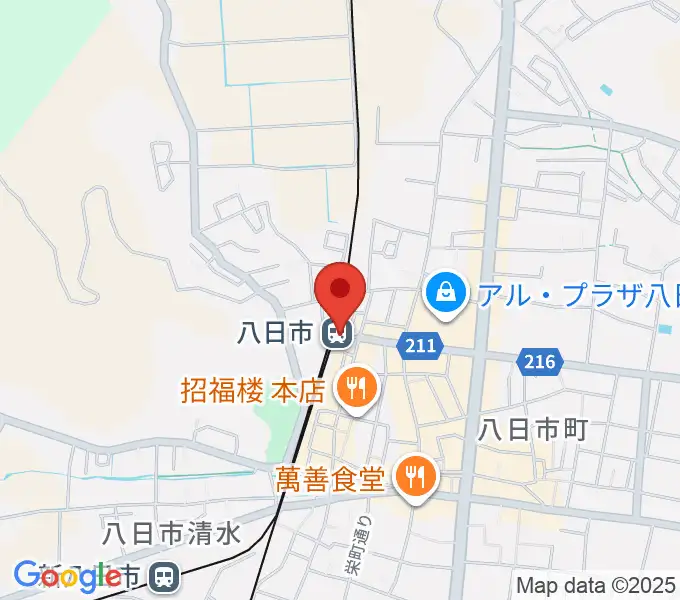 FMひがしおうみ ラジオスイートの地図