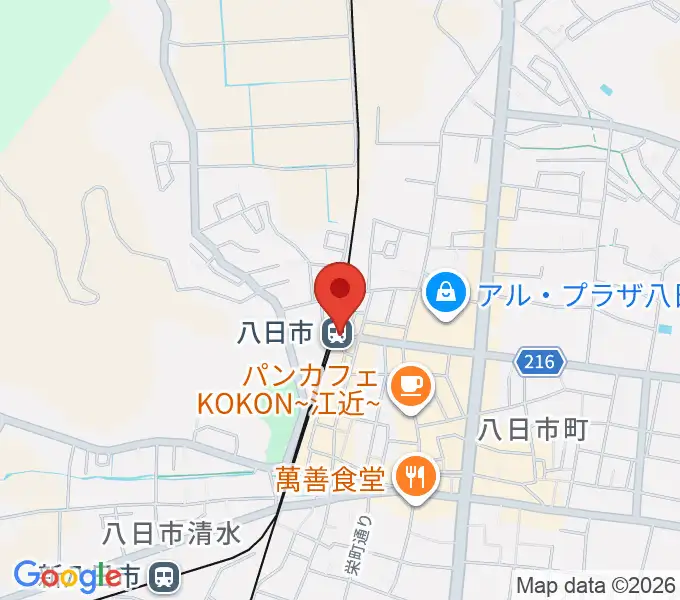 FMひがしおうみ ラジオスイートの地図