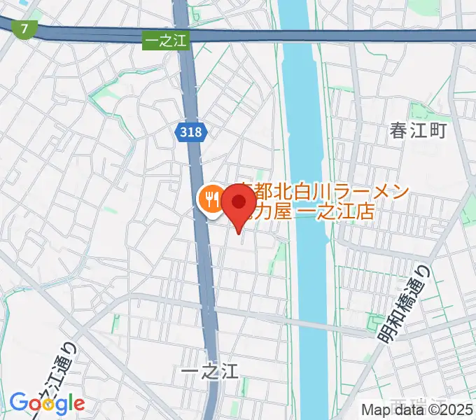 リベーレピアノ教室の地図