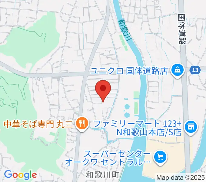 バナナエフエムの地図