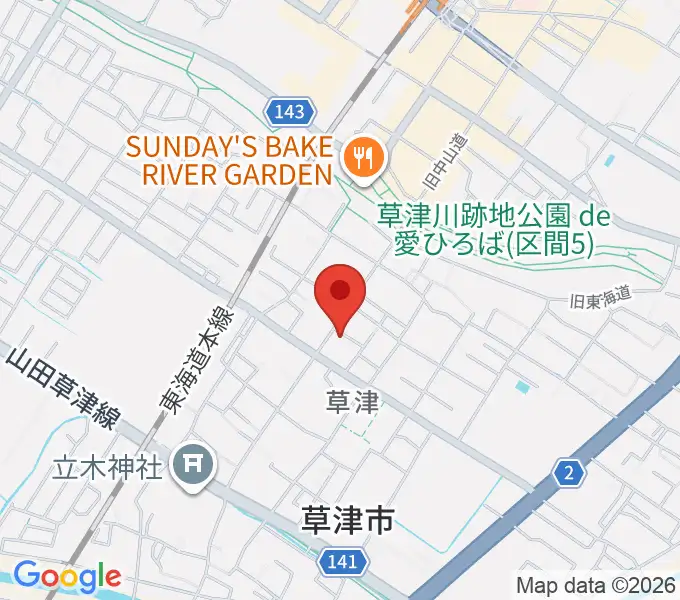 えふえむ草津の地図