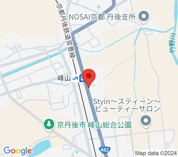 FMたんごの地図