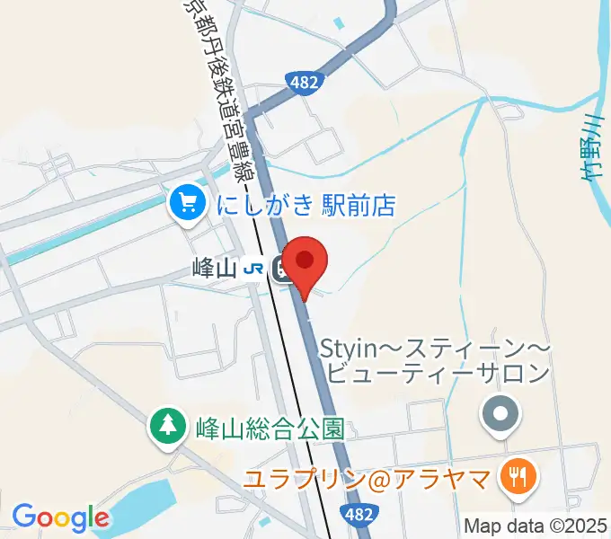 FMたんごの地図