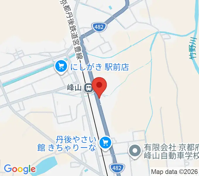 FMたんごの地図