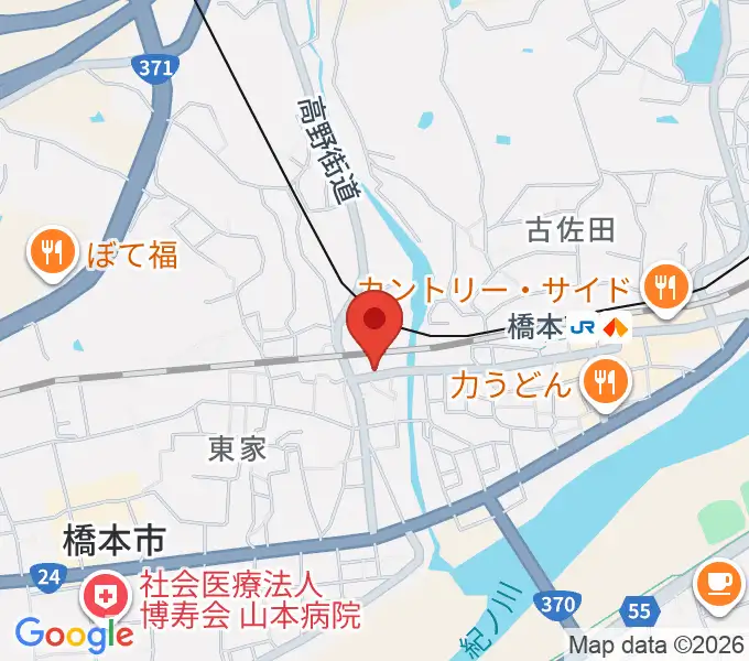 FMはしもとの地図