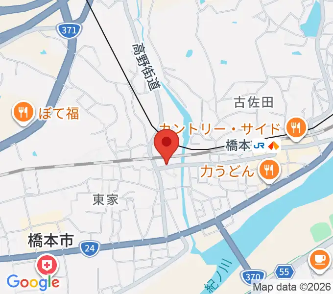 FMはしもとの地図