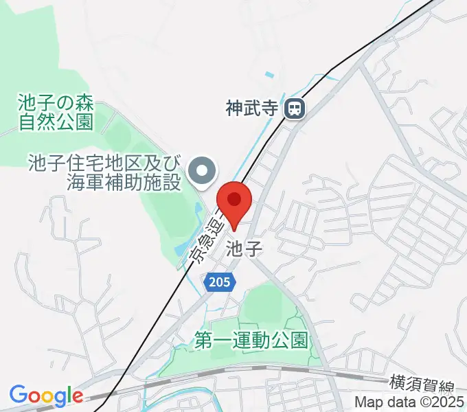 湘南ビーチFMの地図