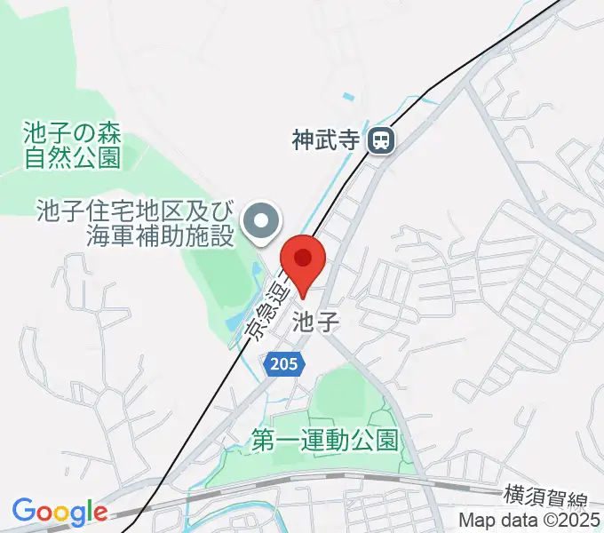 湘南ビーチFMの地図