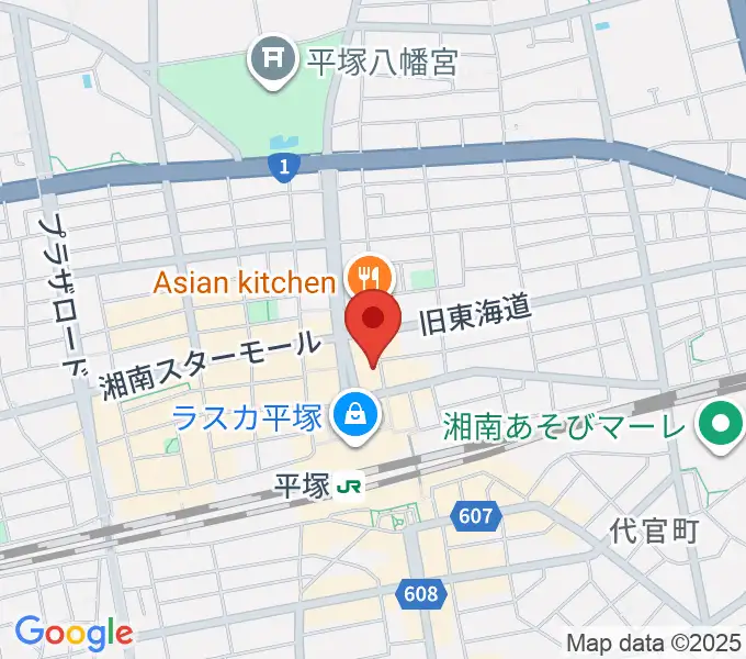 FM湘南ナパサの地図