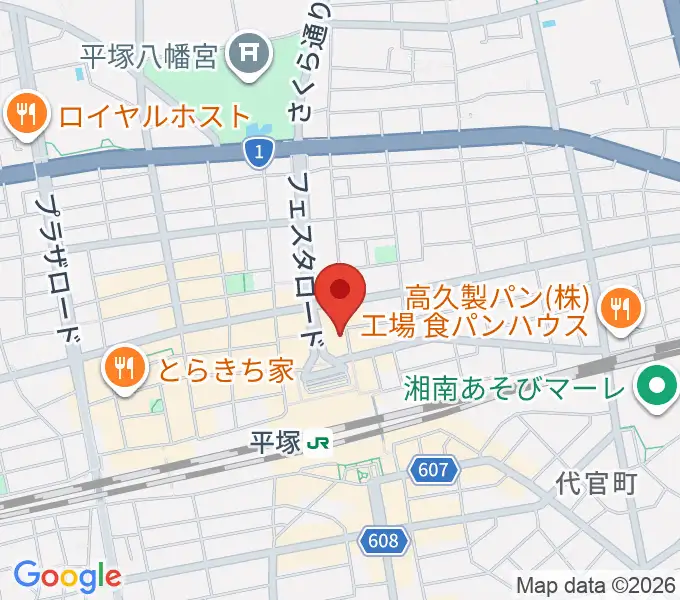 FM湘南ナパサの地図