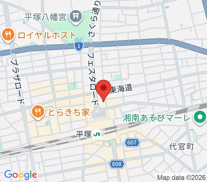 FM湘南ナパサの地図