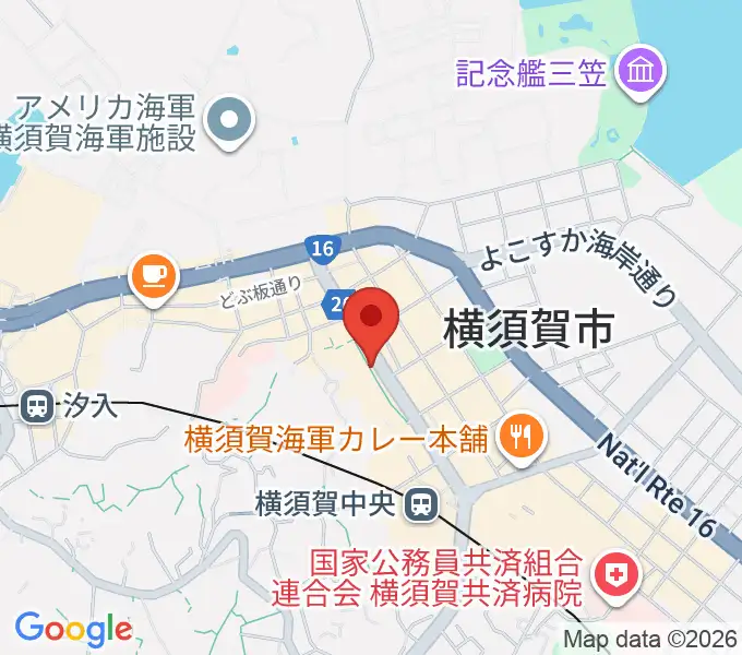 FMブルー湘南の地図
