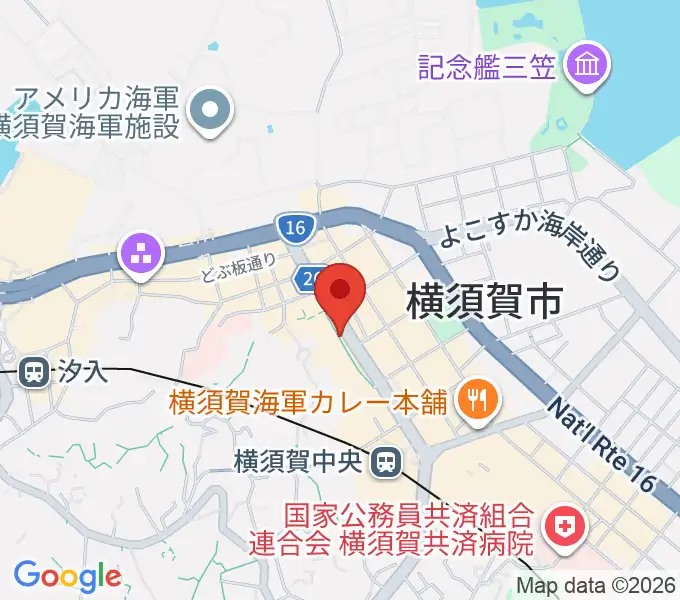 FMブルー湘南の地図
