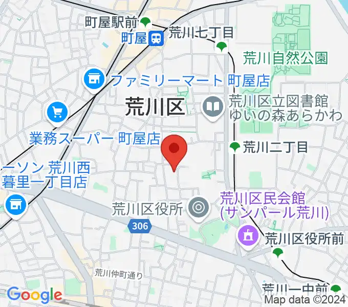 大塚ひとみピアノ教室の地図