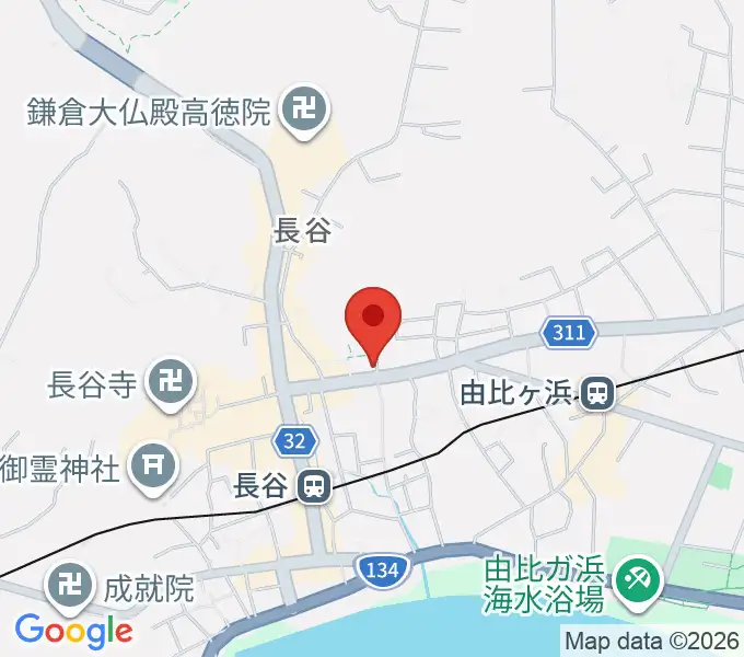 鎌倉エフエムの地図