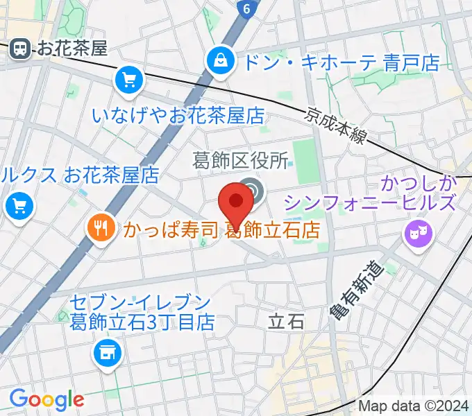 かつしかFMの地図