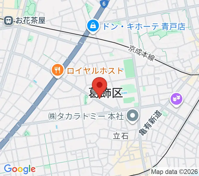 かつしかFMの地図