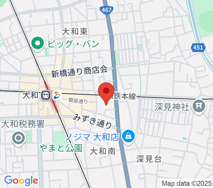 FMやまとの地図