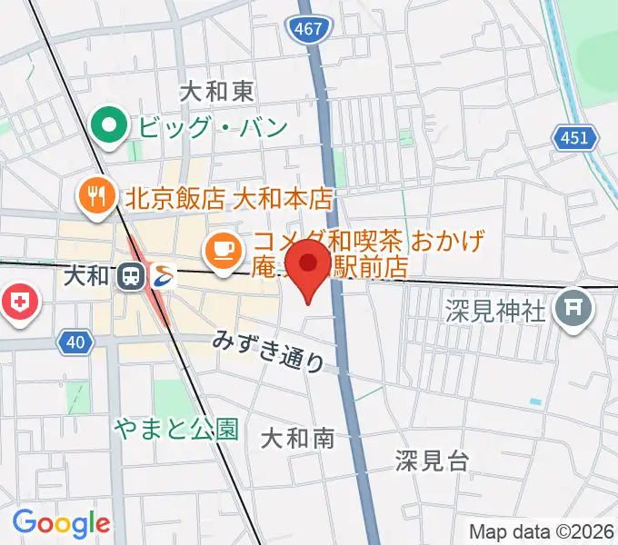 FMやまとの地図