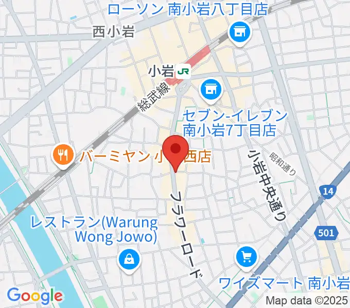 エフエム江戸川の地図
