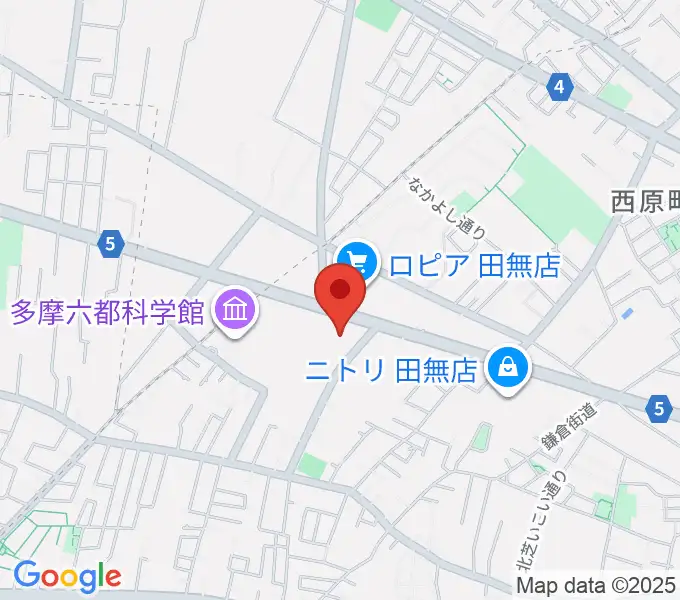 エフエム西東京の地図
