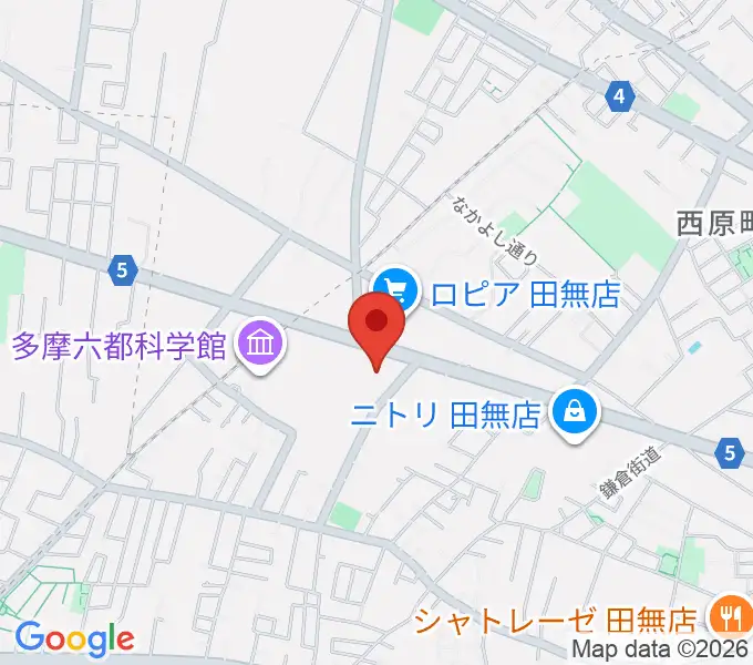 エフエム西東京の地図