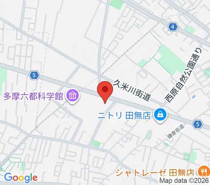 エフエム西東京の地図
